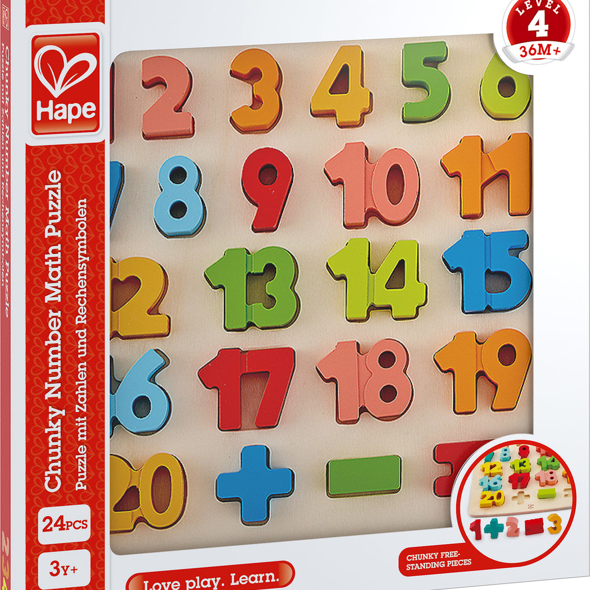 Chunky Number Math Puzzle – Fun Stuff Toys