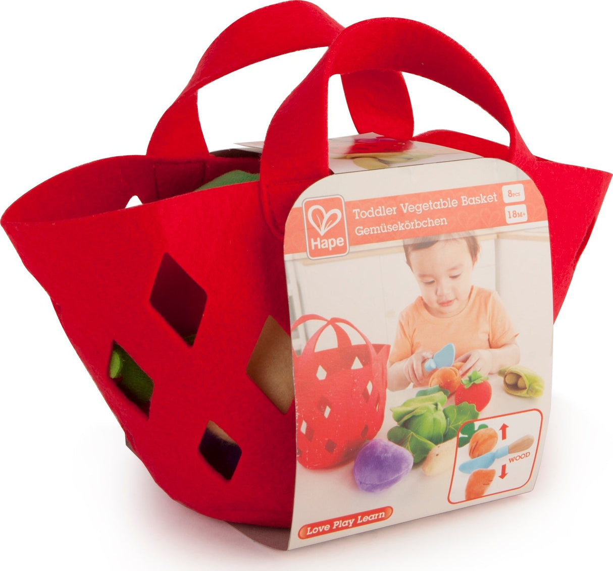 Toddler Vegetable Basket