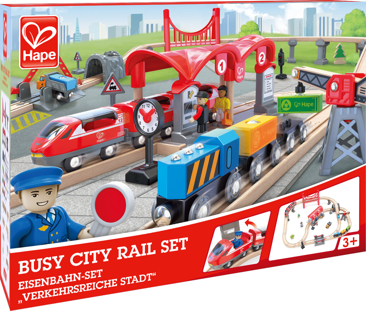 Busy City Rail Set