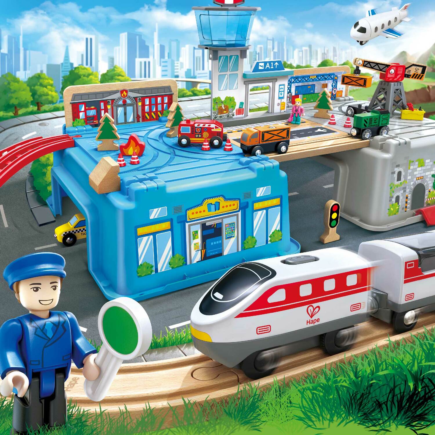 Super Cityscape Transport Bucket Set – Fun Stuff Toys