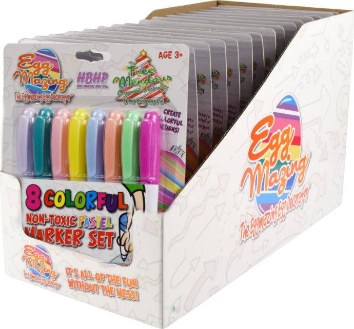 8 Pack Pastel Marker Refill