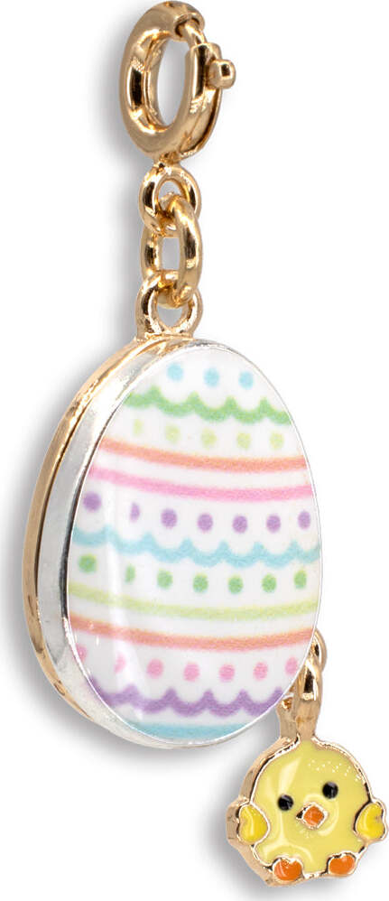 Gold Easter Egg Charm