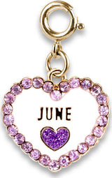 Gold June Birthstone Charm