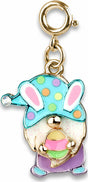 Gold Easter Gnome Charm