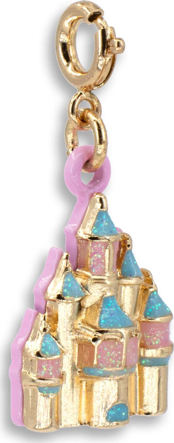 Gold Castle Charm