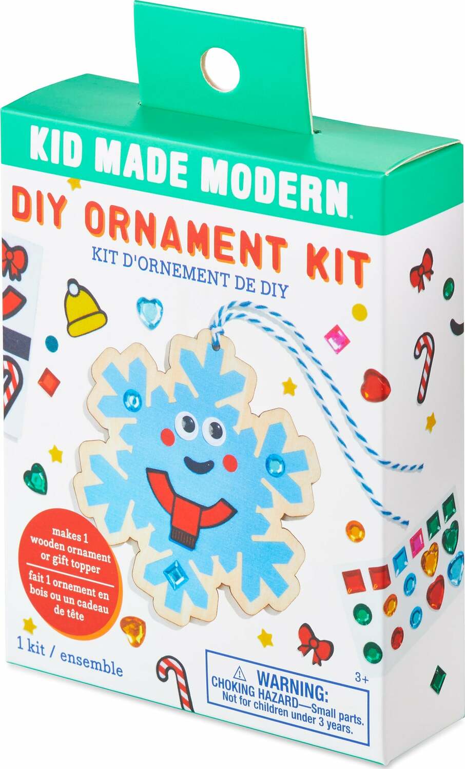 Kid Made Modern DIY Ornament Kits - Snowflake