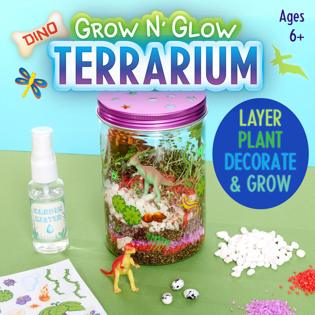 Dinosaur Glow Terrarium