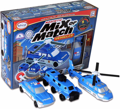 Mix or Match Vehicles Police 