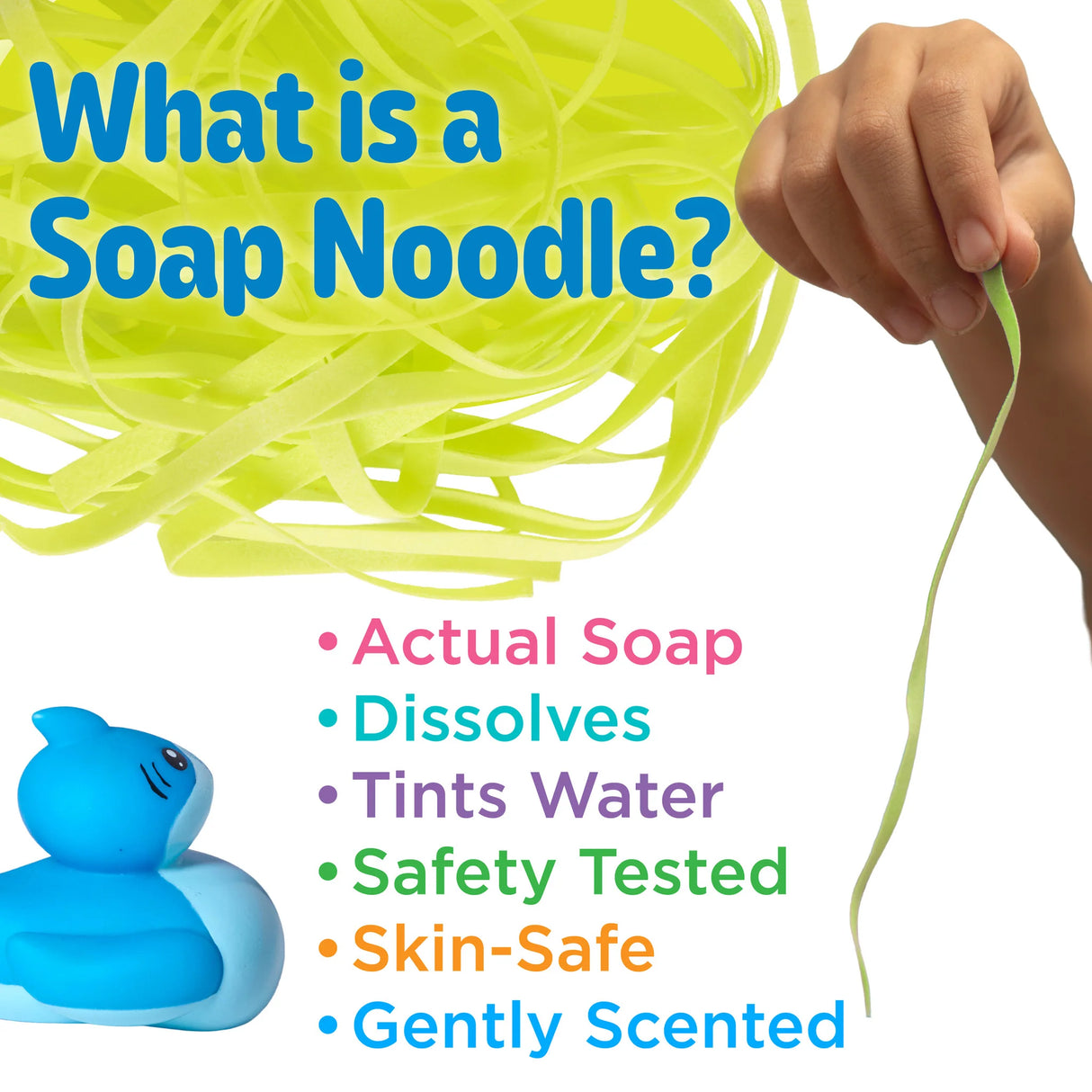 Shark Soap Noodles