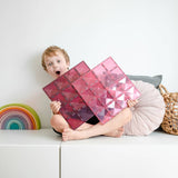 CONNETIX Pastel Pink & Berry Base Plate 2Pc