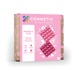CONNETIX Pastel Pink & Berry Base Plate 2Pc