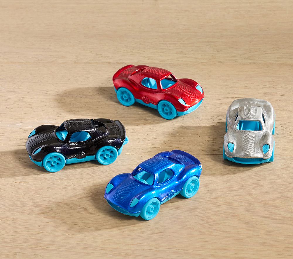 Race Cars Recycled Metal