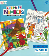 Color By Numbers Coloring Book - Wonderful World