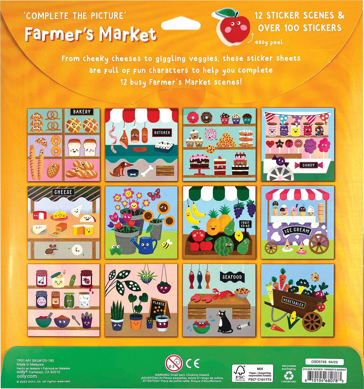 Sticker Scenes! - Farmer's Market