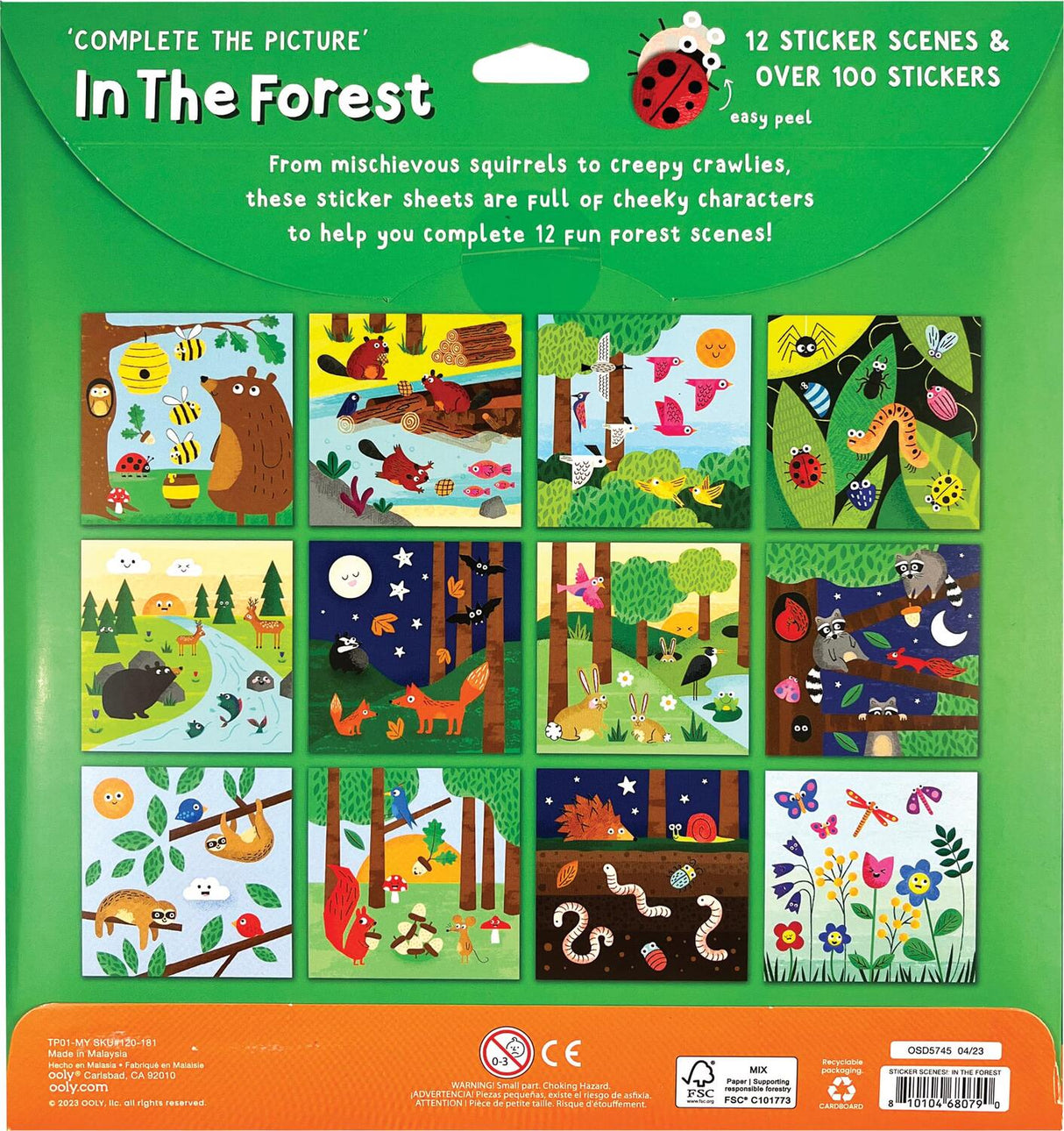 Sticker Scenes! - In The Forest