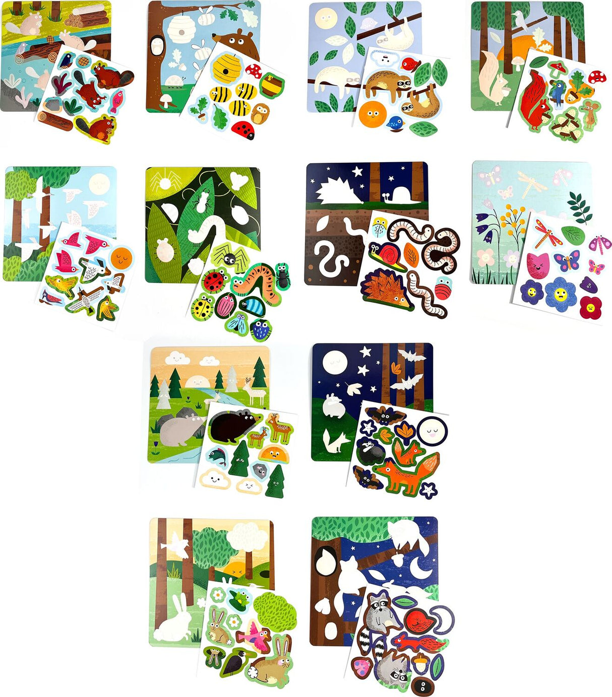 Sticker Scenes! - In The Forest