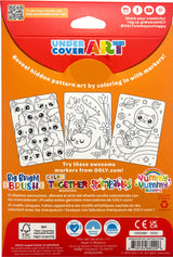 Undercover Art Hidden Pattern Coloring Activity Art Cards - Smitten Kittens