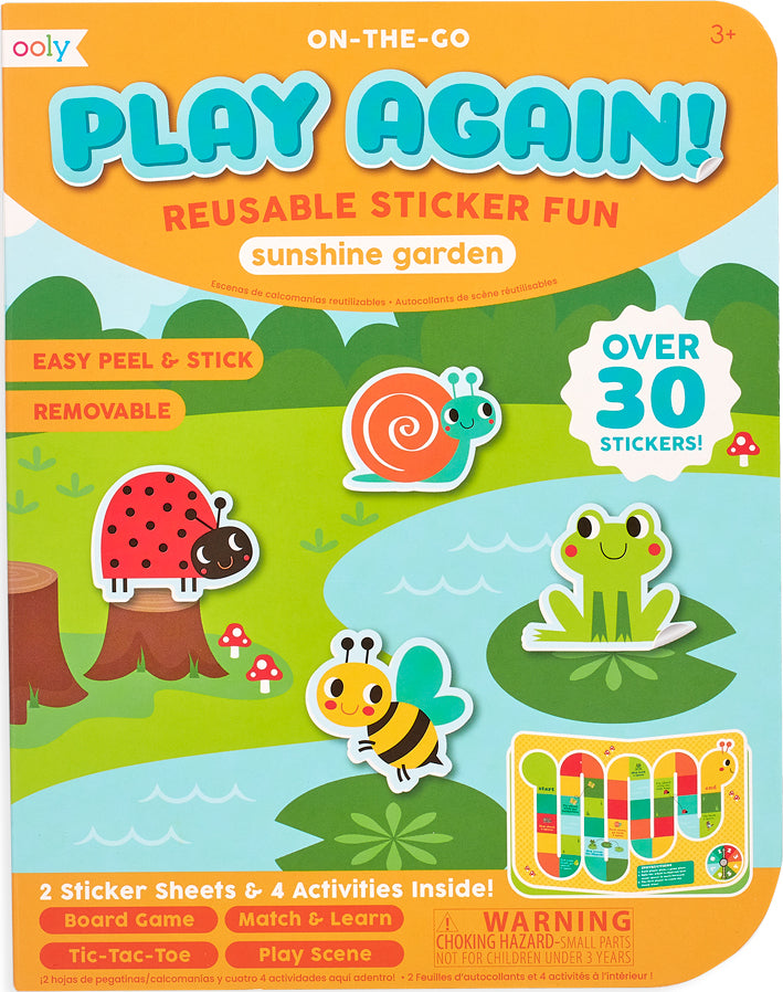 Play Again! Sunshine Garden On The Go activity kit