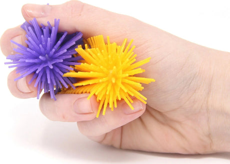 Spike Silicone Fidget Tactile Pencil TOPPER (assorted colors)