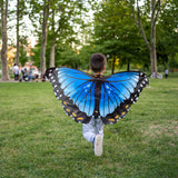 Dress Up Morpho Butterfly Wings (Blue)