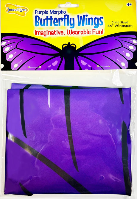 Dress Up Morpho Butterfly Wings (Purple)