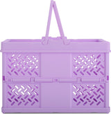 Small Lavender Foldable Storage Crate