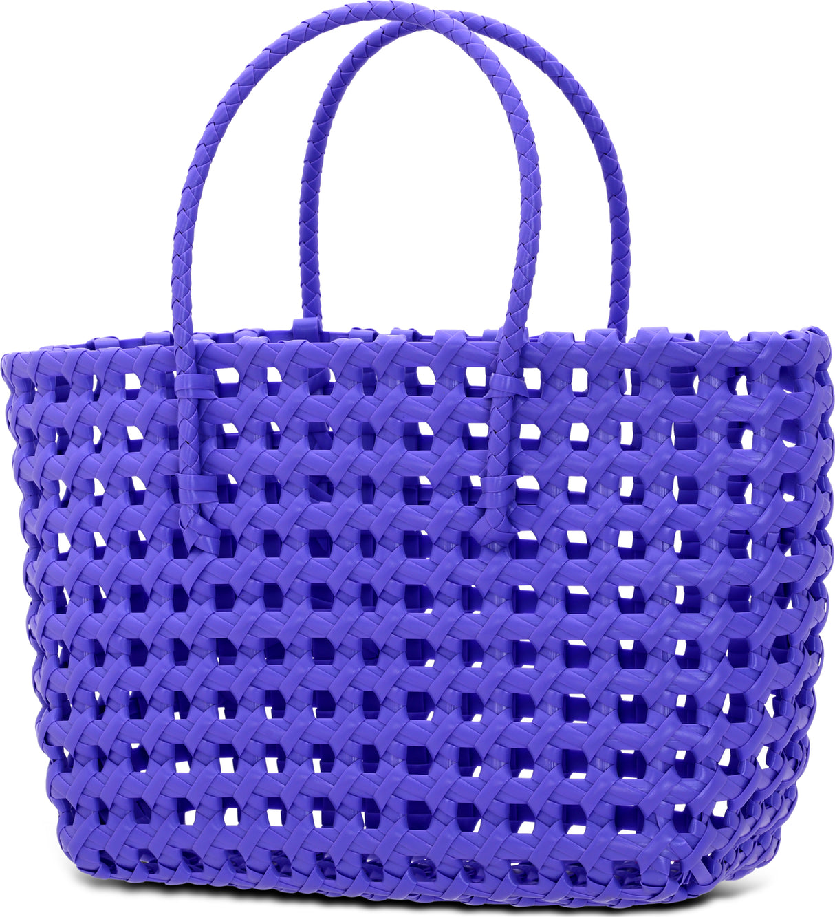 Small Purple Woven Tote