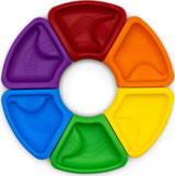 Silicone Color Wheel (Rainbow)