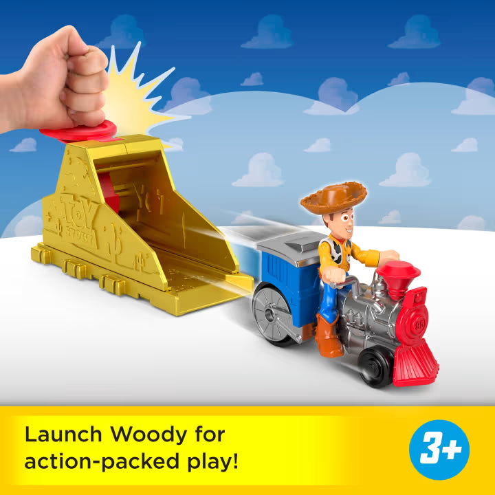 Imaginext Woody Launcher Toy Story