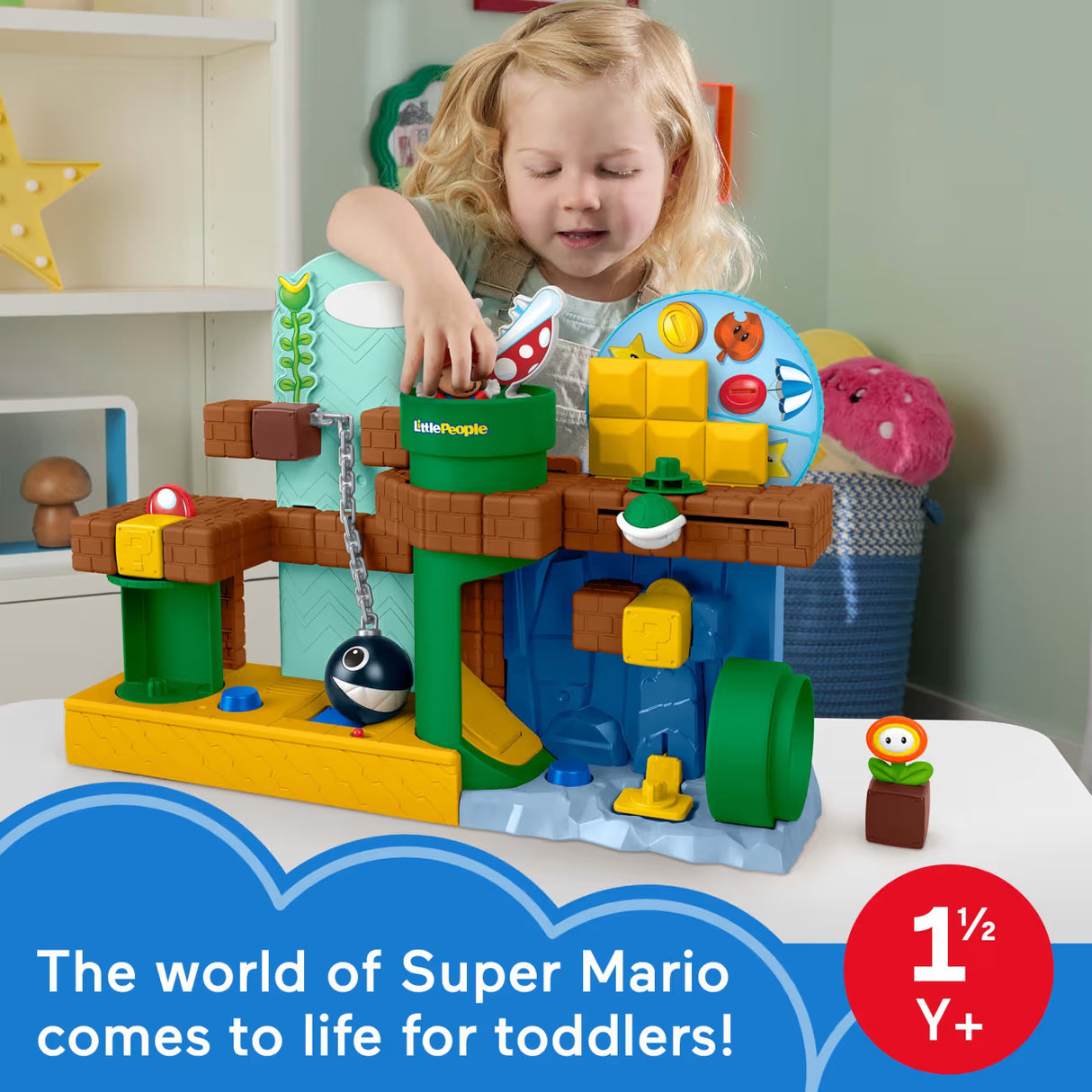 Little People® My Mario Mario’s Adventure Playset