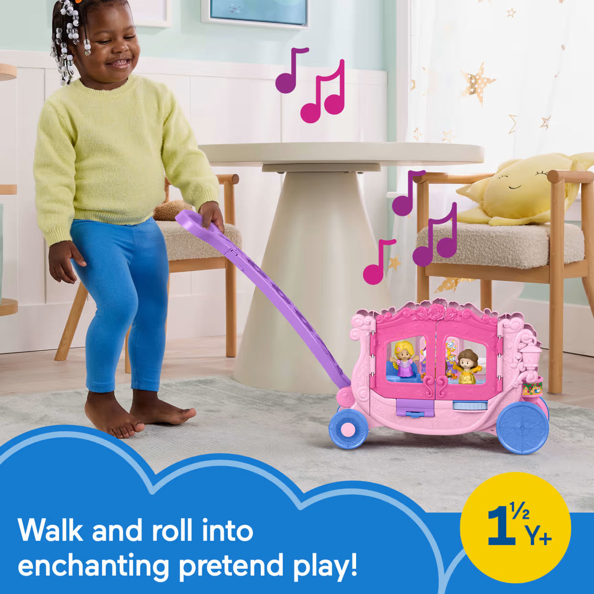 Little People® Pull-Along Musical Carriage