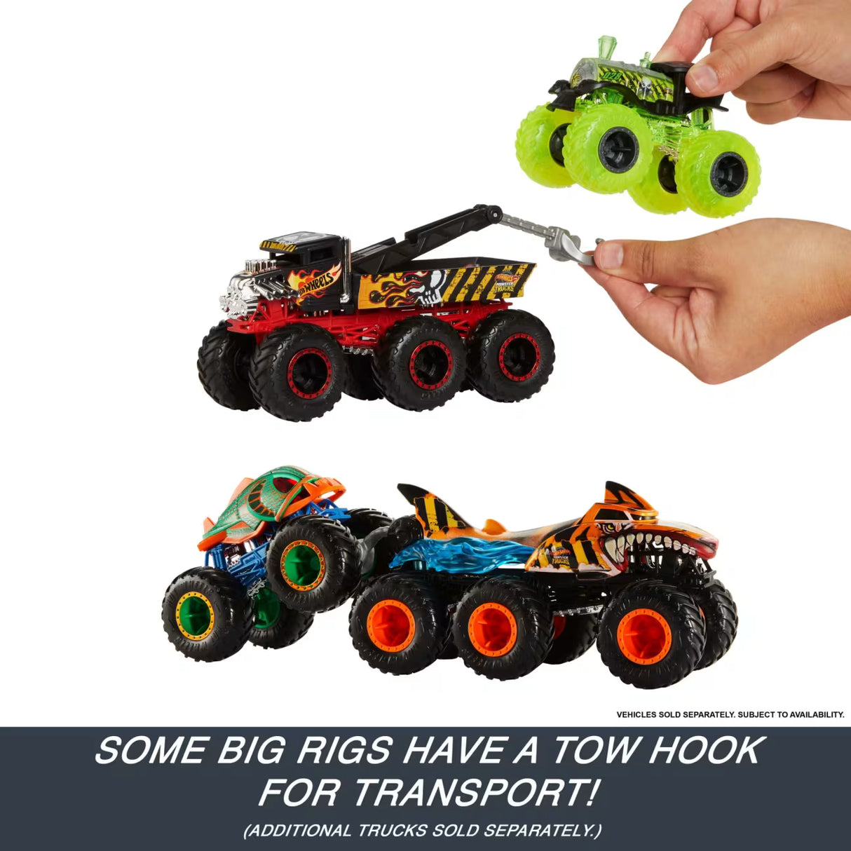 Hot Wheels Big Rigs Monster Truck (sold individually)