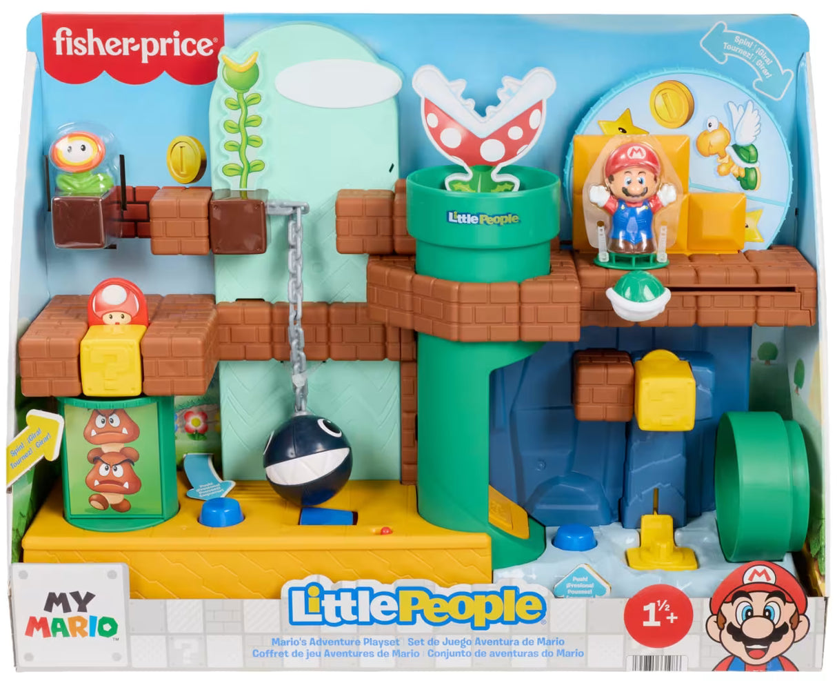 Little People® My Mario Mario’s Adventure Playset