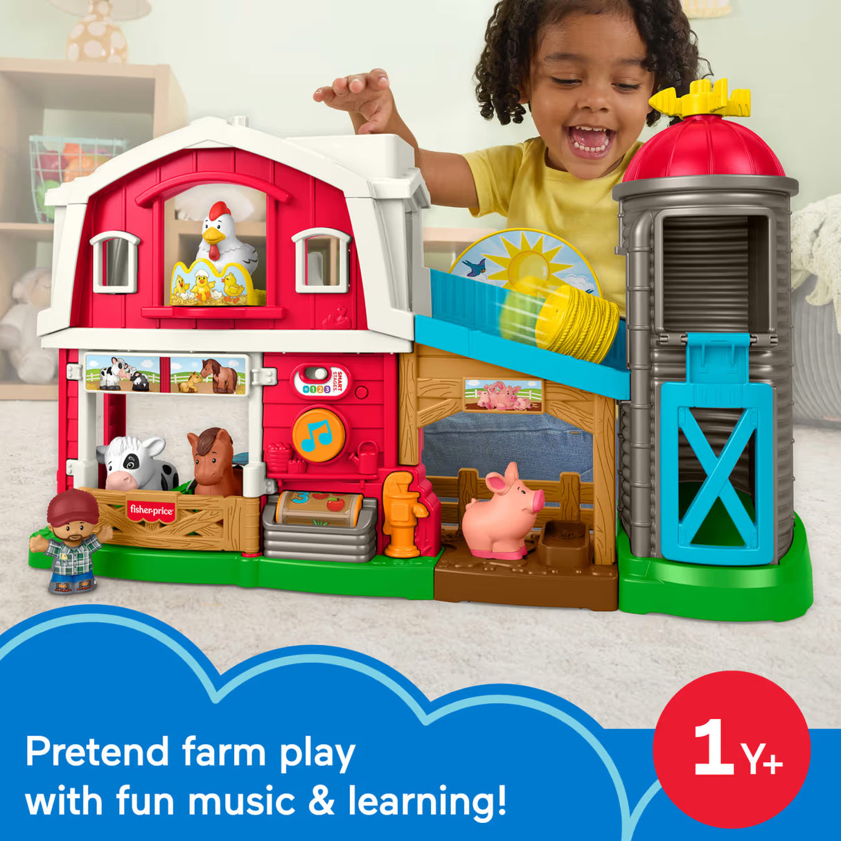 Little People Caring Fun Animal Farm