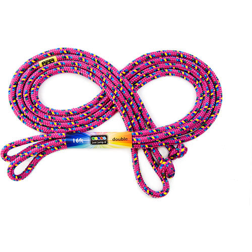 16' Raspberry Confetti Jump Rope