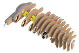 Eugy Sloth 3D Puzzle