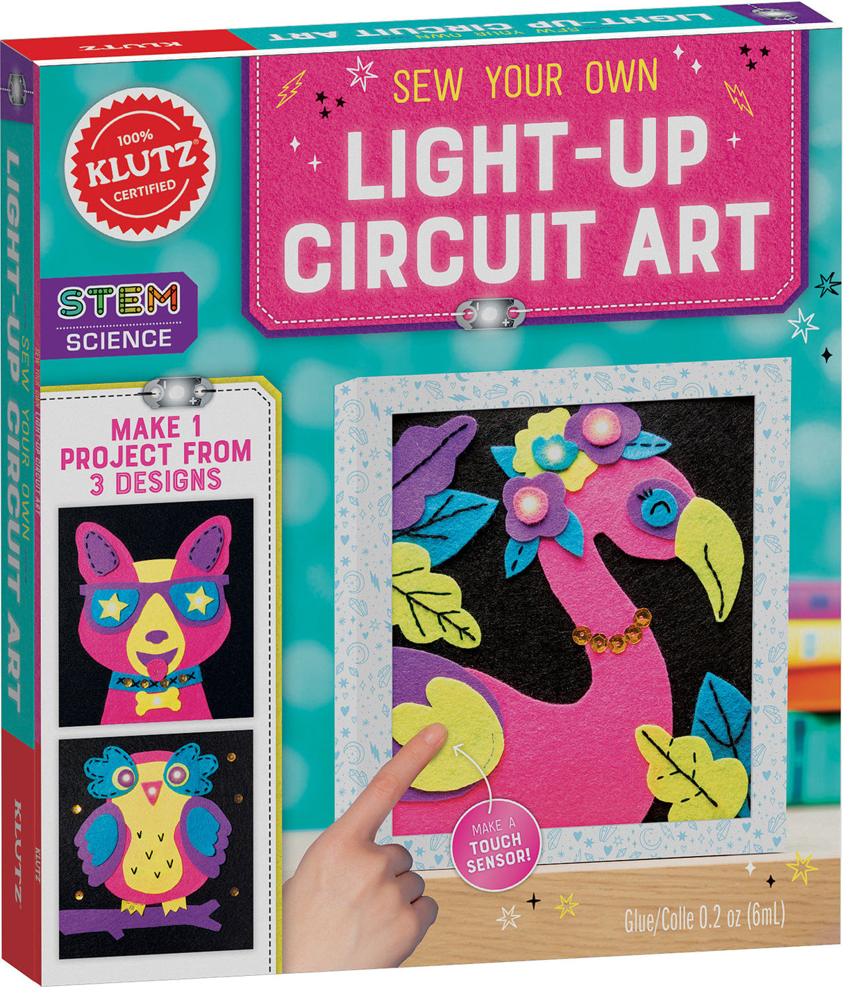 Klutz Sew Your Own Light-Up Circuit Art