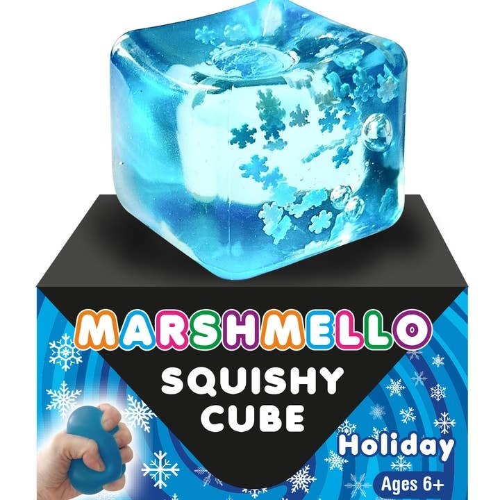 Squishy Holiday Cube Marshmello