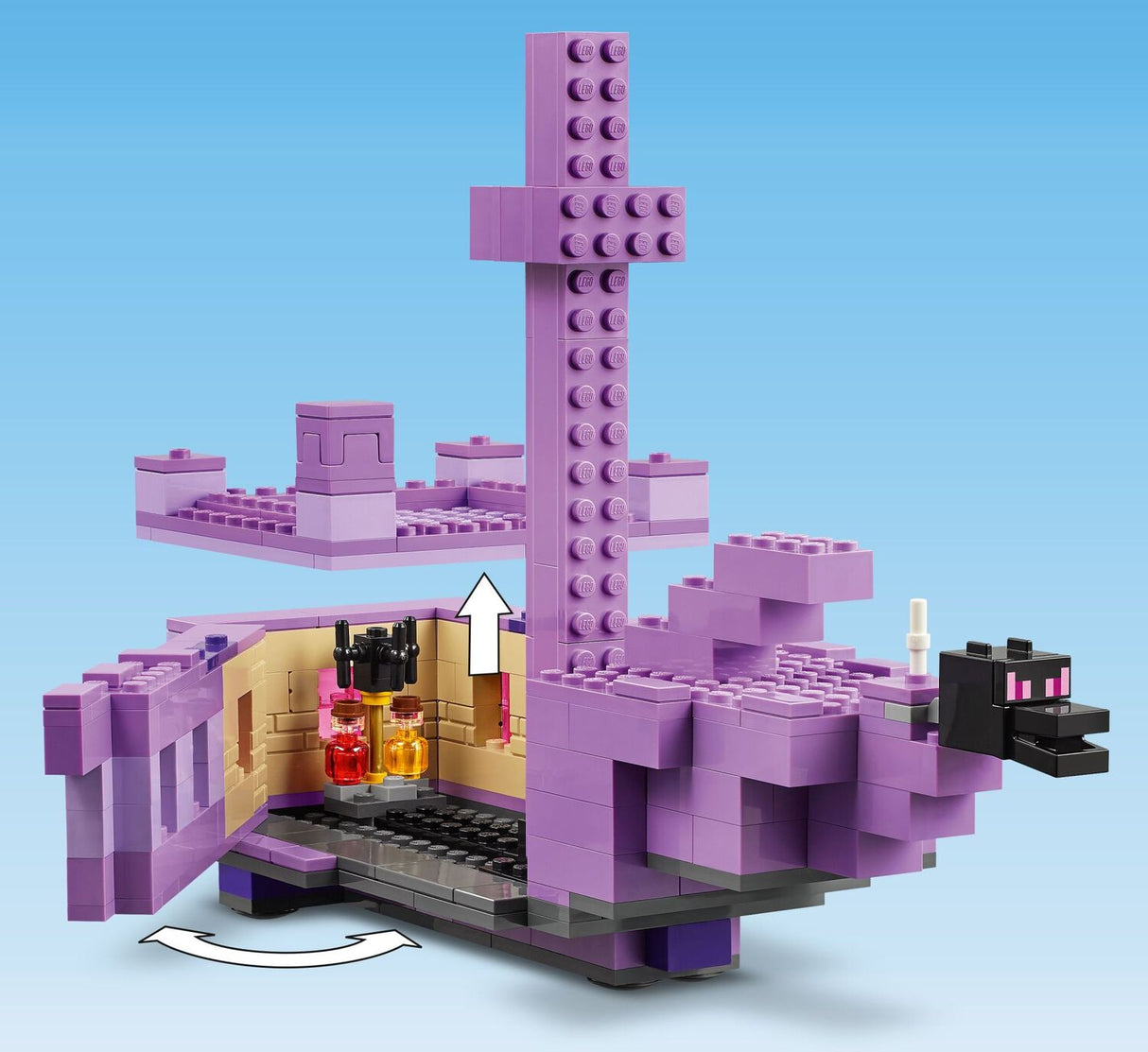 LEGO Minecraft: The Ender Dragon and End Ship