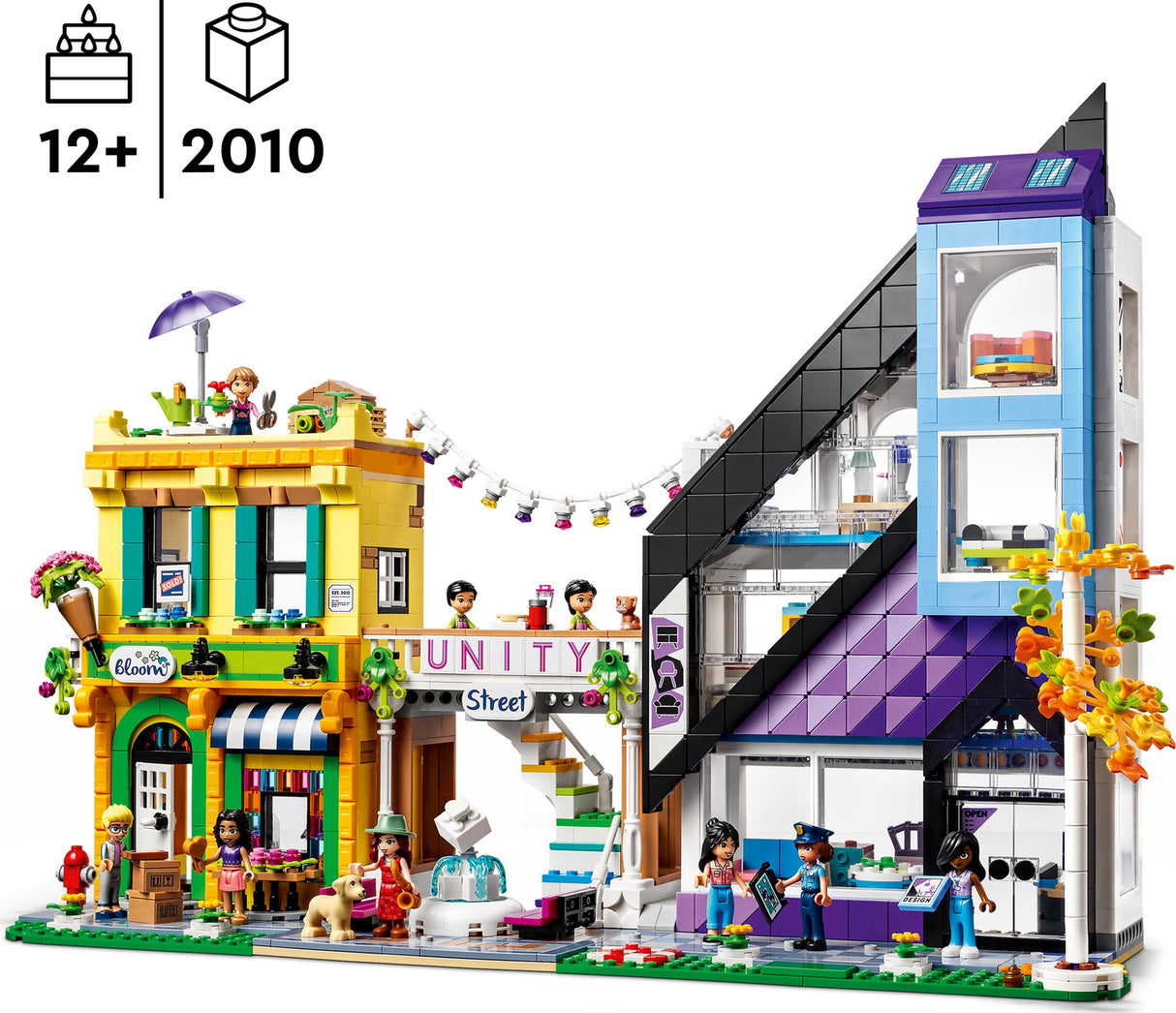 LEGO® Friends: Downtown Flower and Design Stores