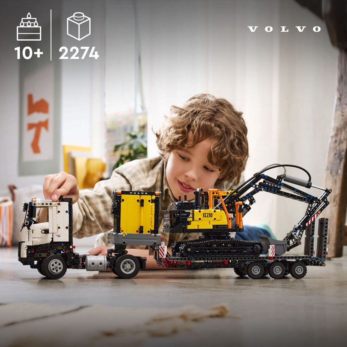 LEGO Technic: Volvo FMX Truck & EC230 Electric Excavator