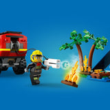 LEGO® City Fire: 4x4 Fire Truck with Rescue Boat