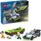 LEGO® City Police: Police Car and Muscle Car Chase