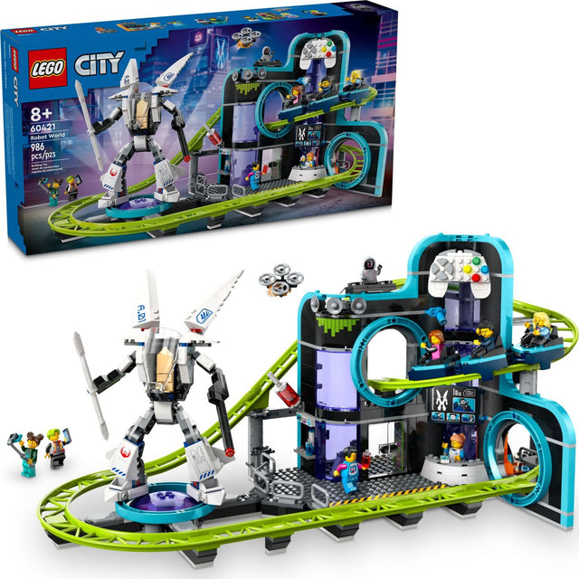 LEGO My City: Robot World Roller-Coaster Park