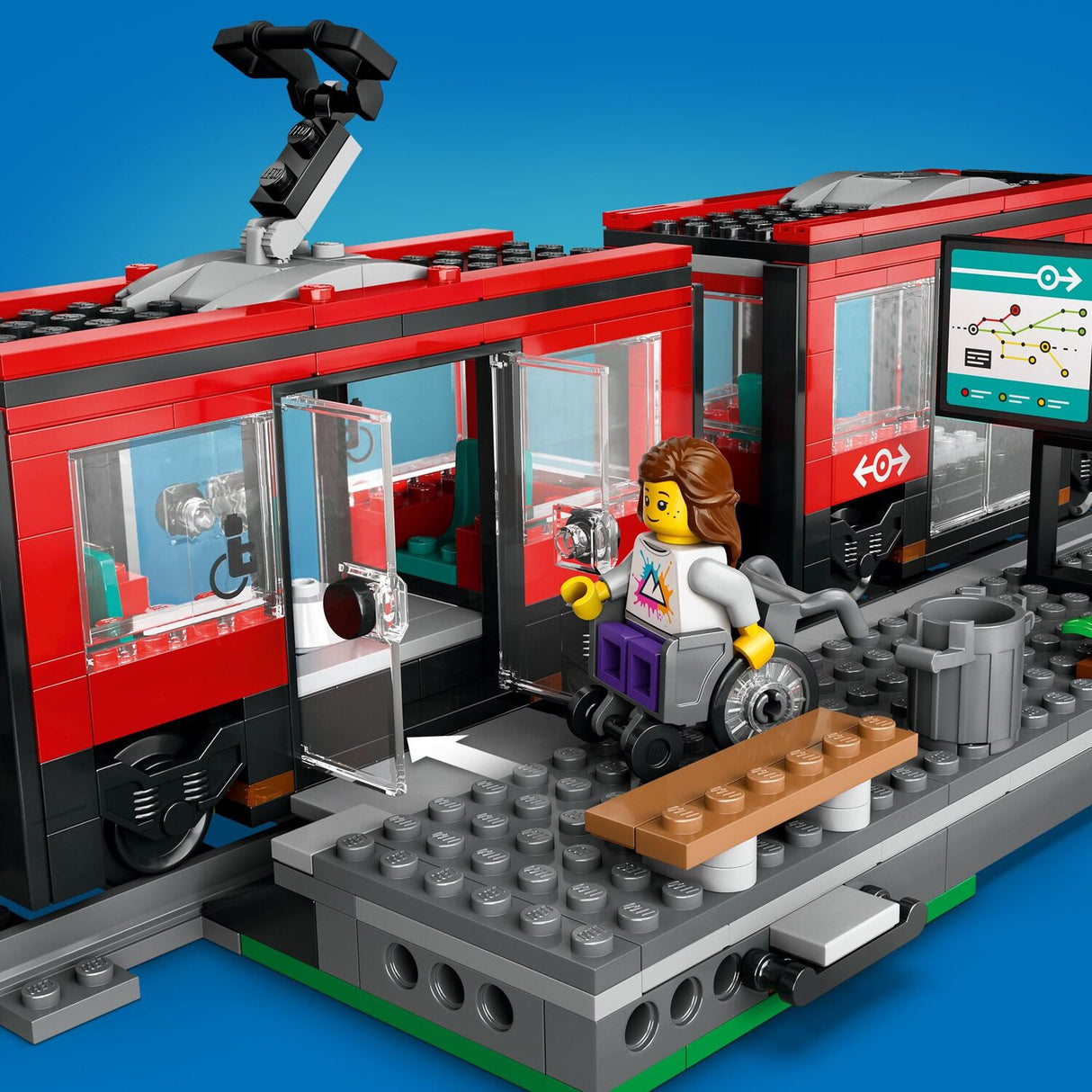 LEGO City Trains: Downtown Streetcar and Station