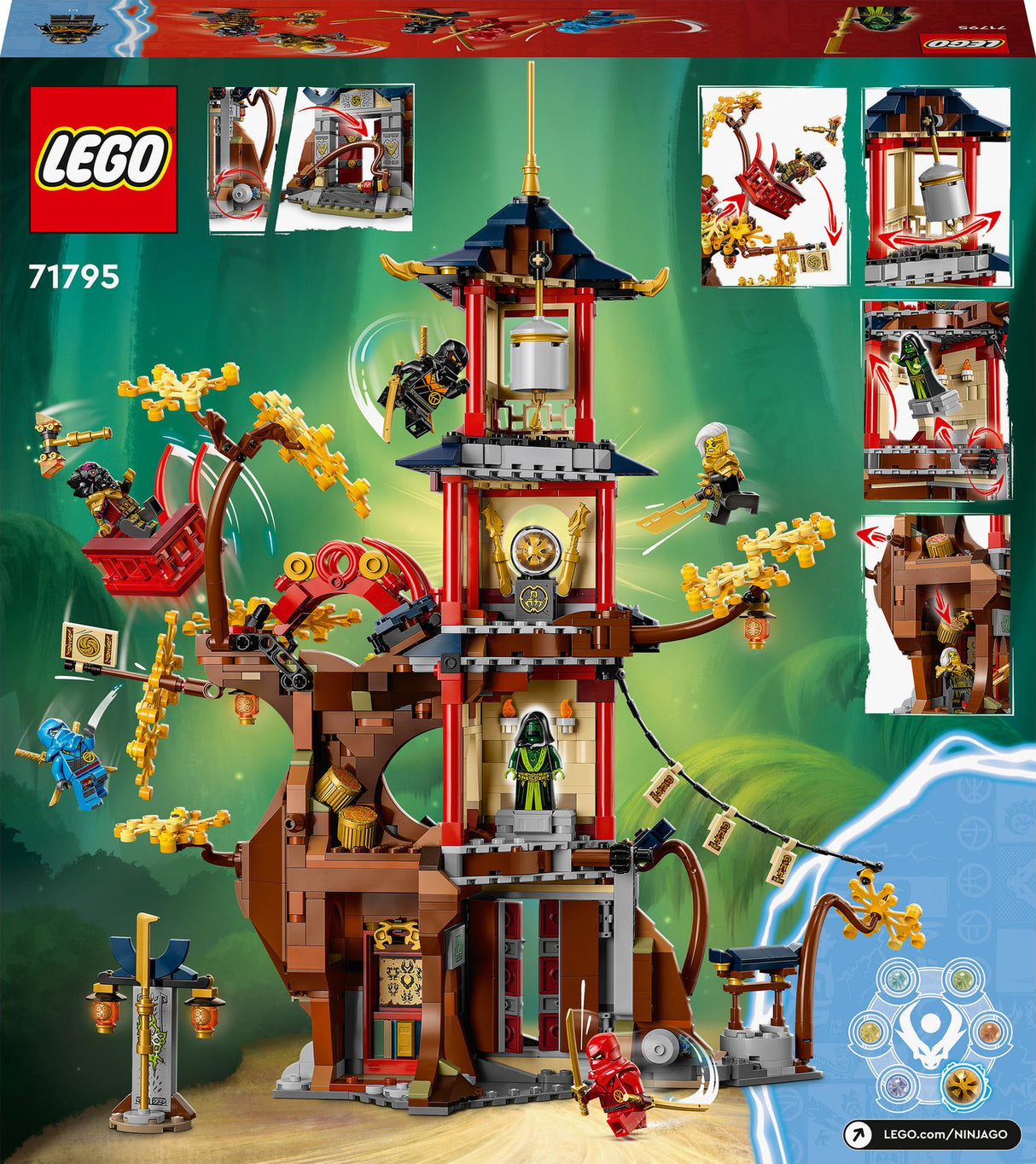 LEGO® NINJAGO® Temple of the Dragon Energy Cores