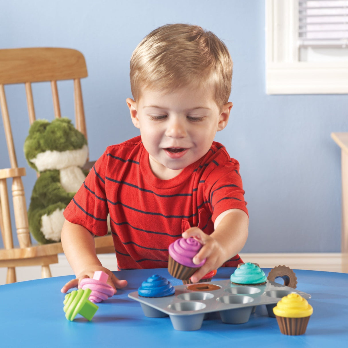 Smart Snacks Shape Sorting Cupcakes