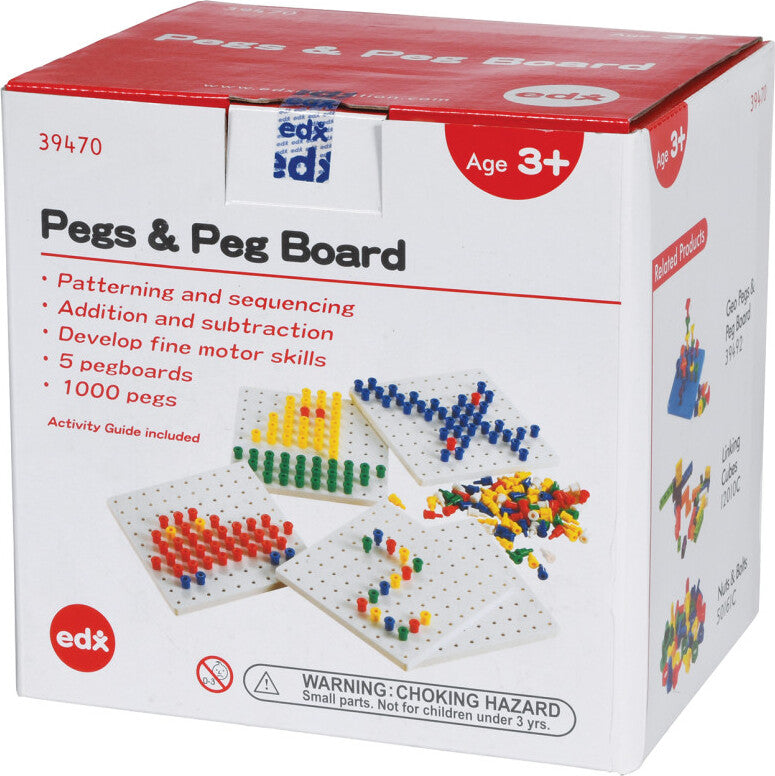 Pegs & Pegboards Set