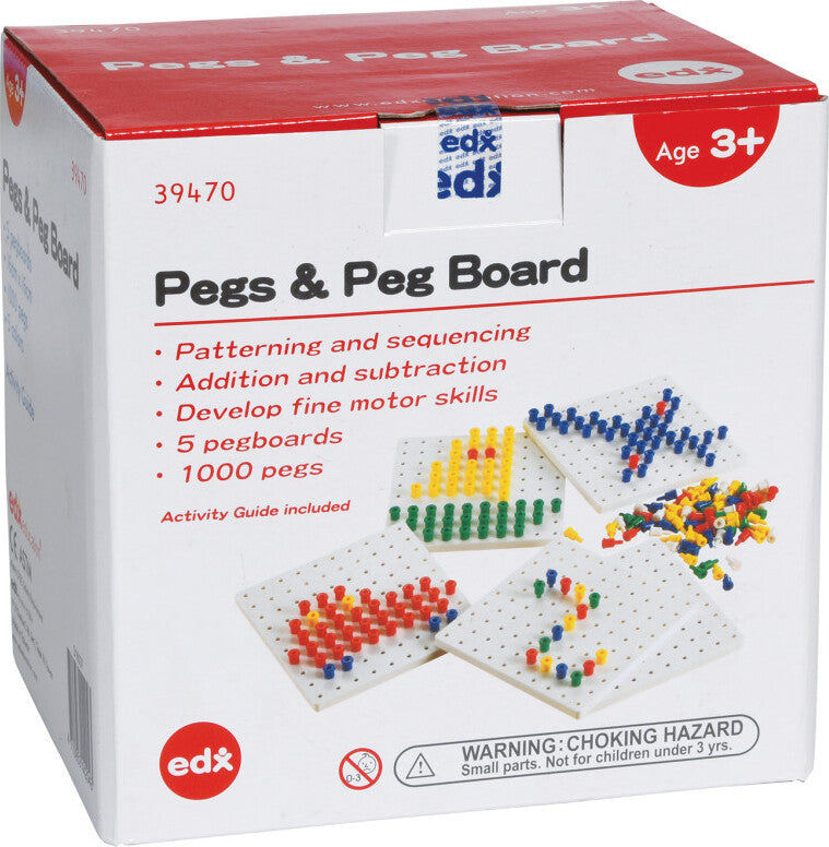 Pegs & Pegboards Set