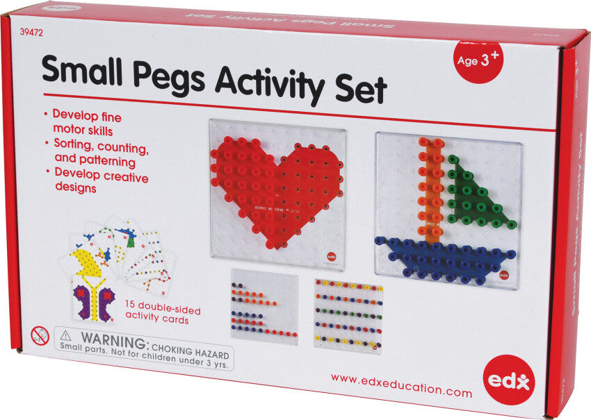 Small Pegs Activity Set